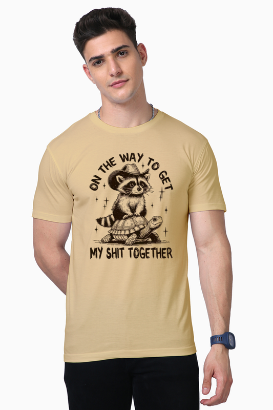 RACCON  DROLL MEME T-SHIRT